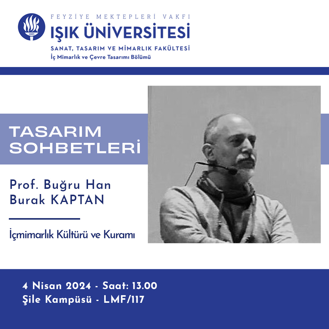 Prof. Burak Kaptan - 2024 Bahar