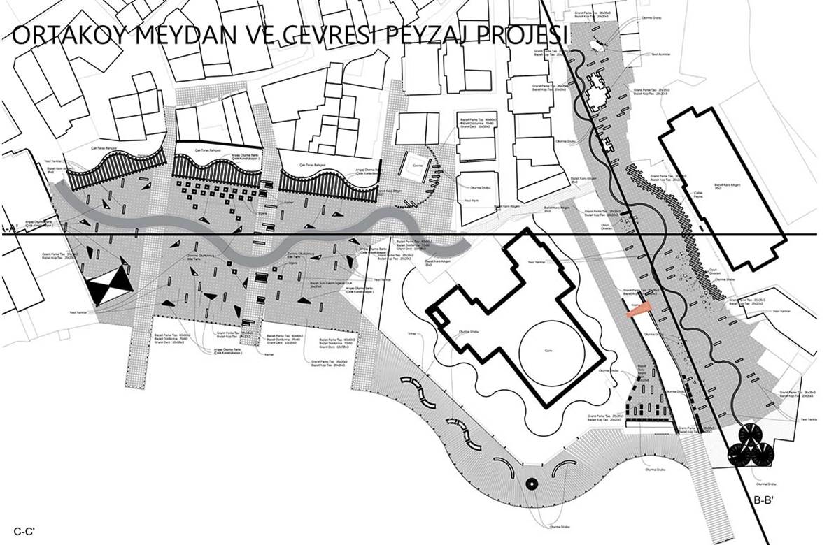 Ortaköy Meydanı ve Çevresi Peyzaj Projesi