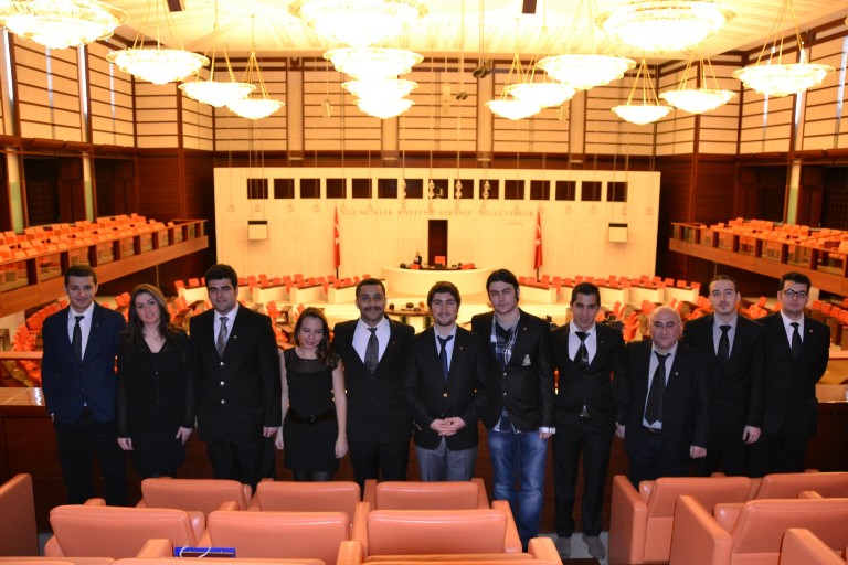Işık students in the assembly, 2013-Ankara