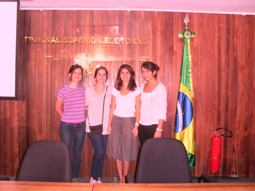 Işık students at High Election Commission in Brazil
