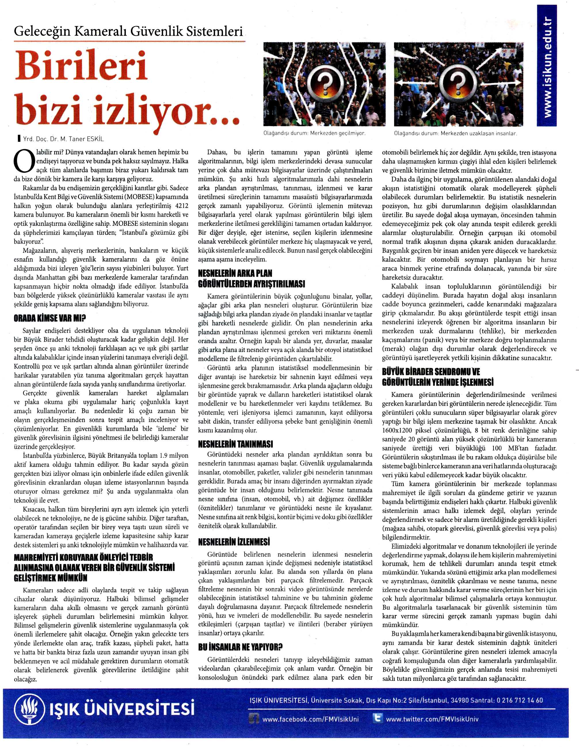 Cumhuriyet Bilim Teknoloji Gazete Eki-OCAK 2013  
