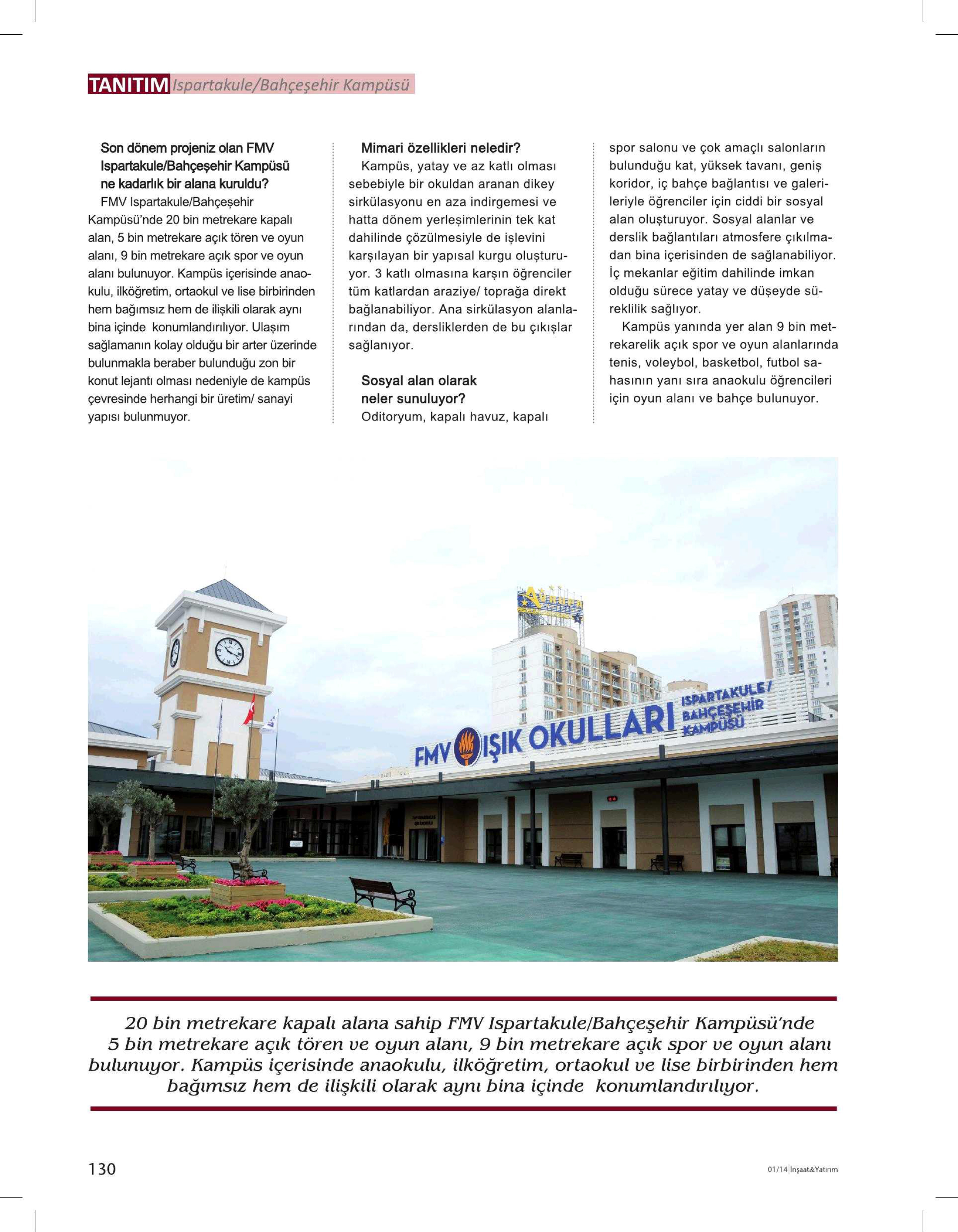 İnşaat&Yatırım Dergisi-01.01.2014