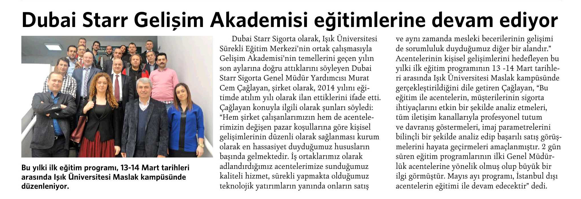 Sigortacı Gazetesi-01.05.2014
