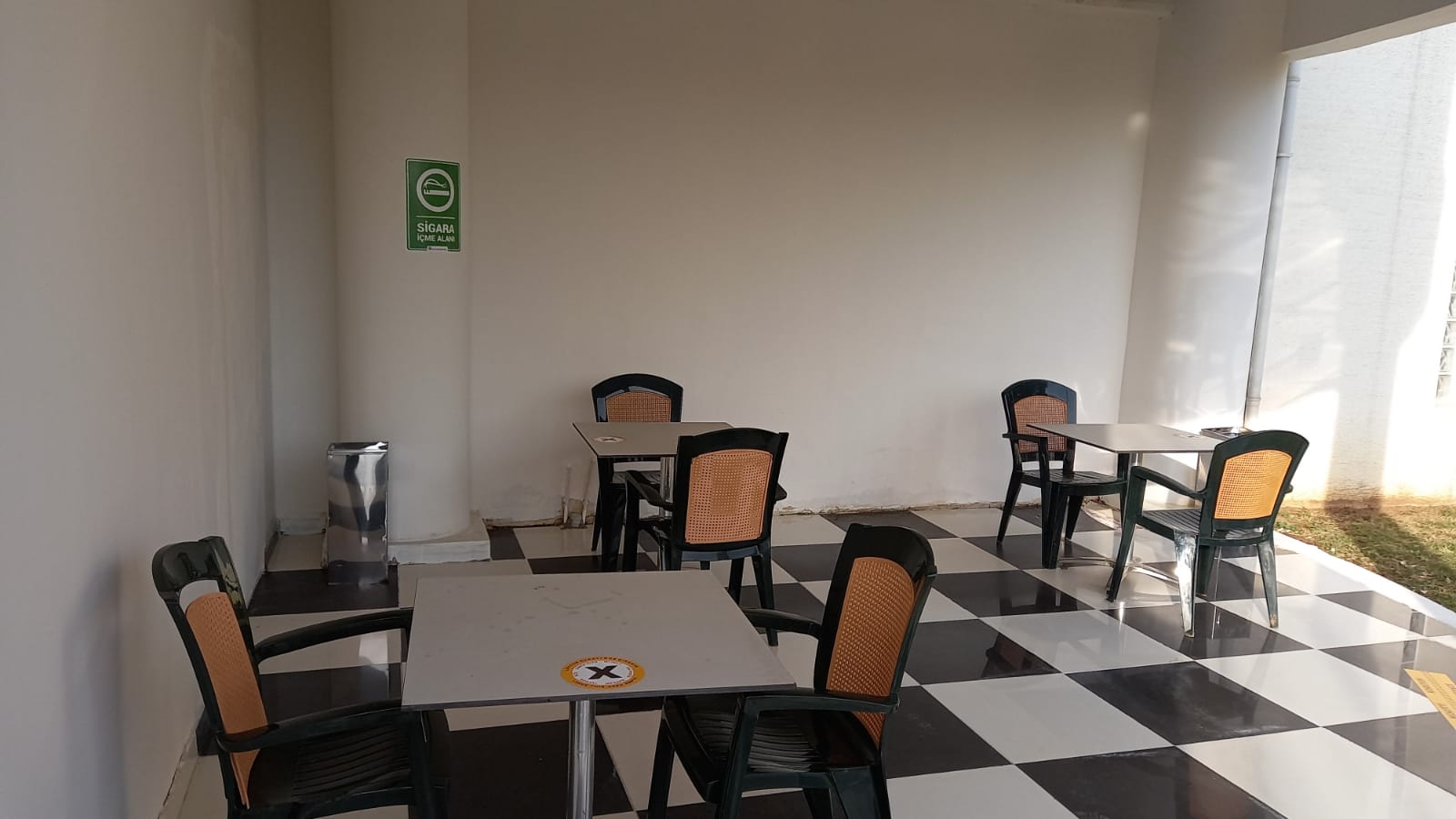 Sigara İçme Alanları