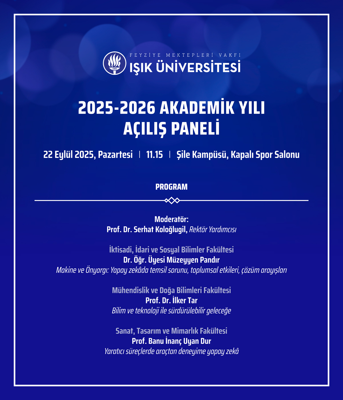 Açılış Paneli