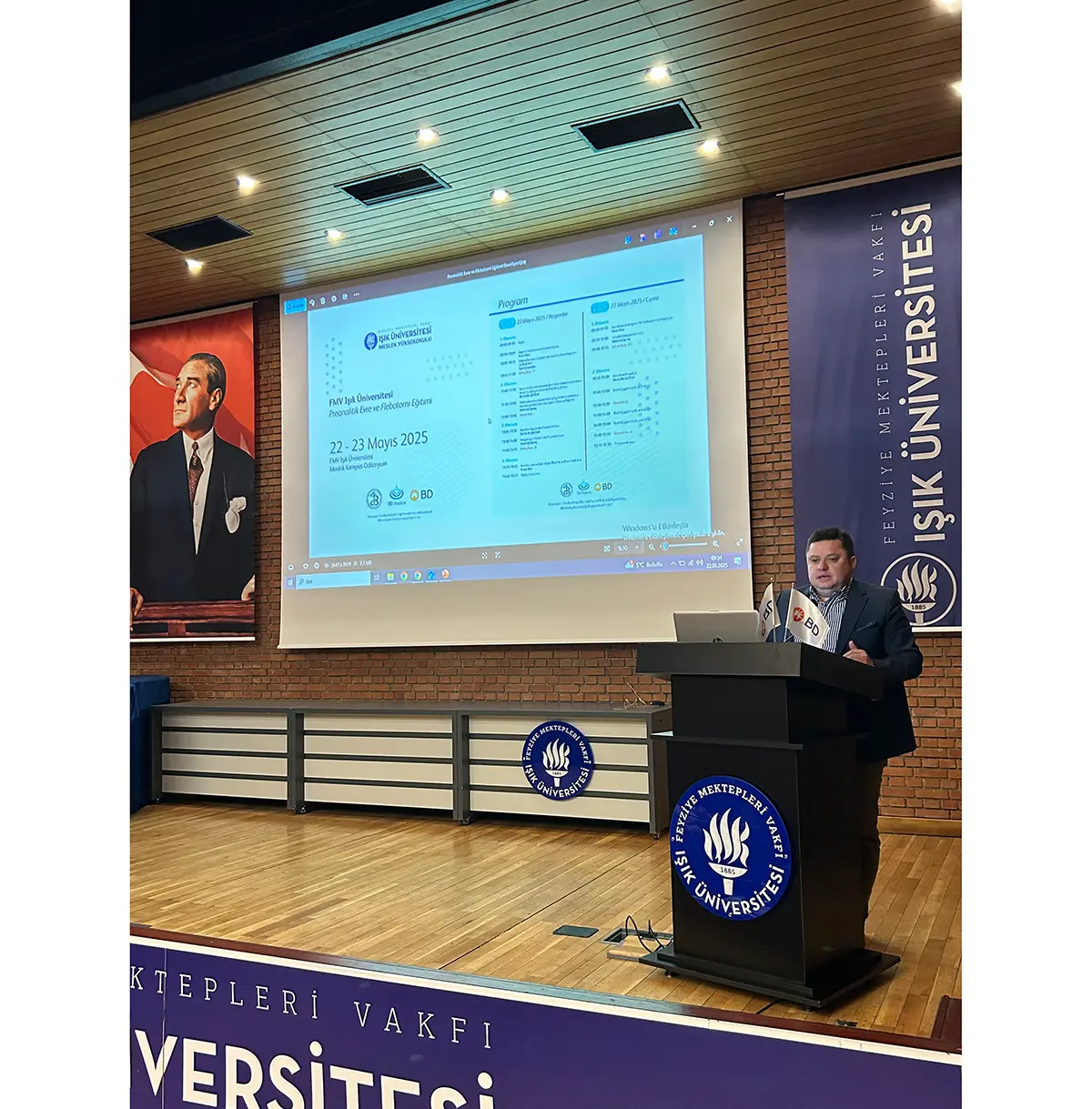 Işık Üniversitesi Uygulamalı Flebotomi Eğitimi Öğrenci Katılımı 2025