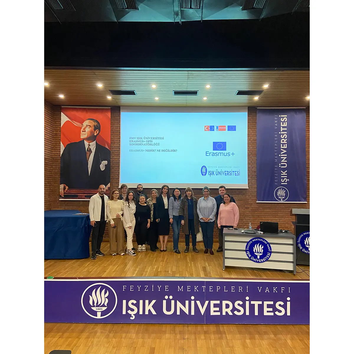 Meslek Yüksekokulu Erasmus Bilgilendirme Toplantısı Öğrenci Akademisyen