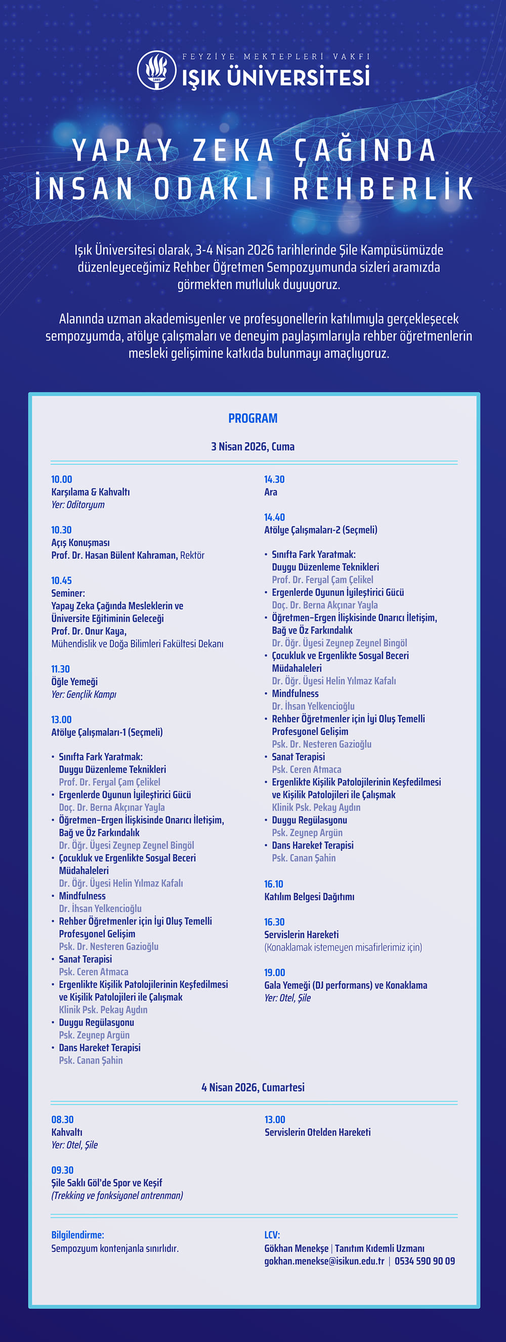 Işık Rehber Öğretmen Sempozyumu