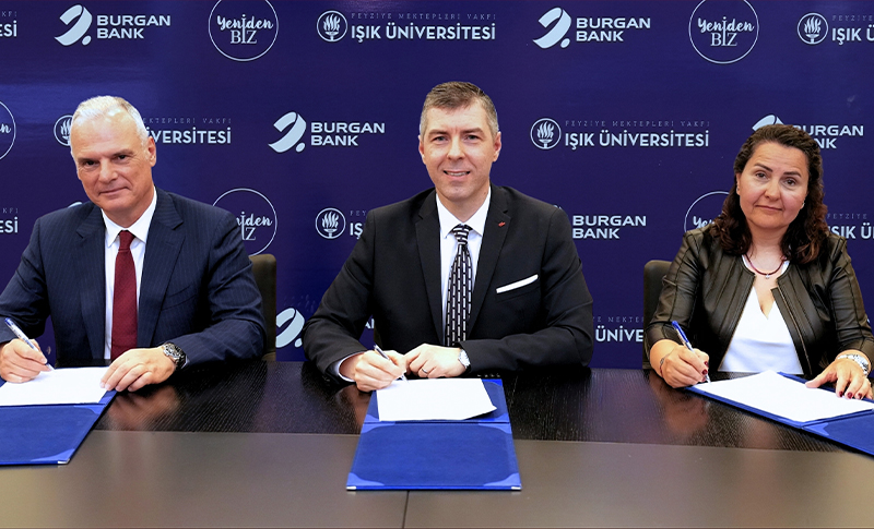 Üniversitemiz ile Burgan Bank ve YenidenBiz Derneği arasında “Bilgi Güvenliği 360 Programı” İş Birliği Protokolü İmzalandı