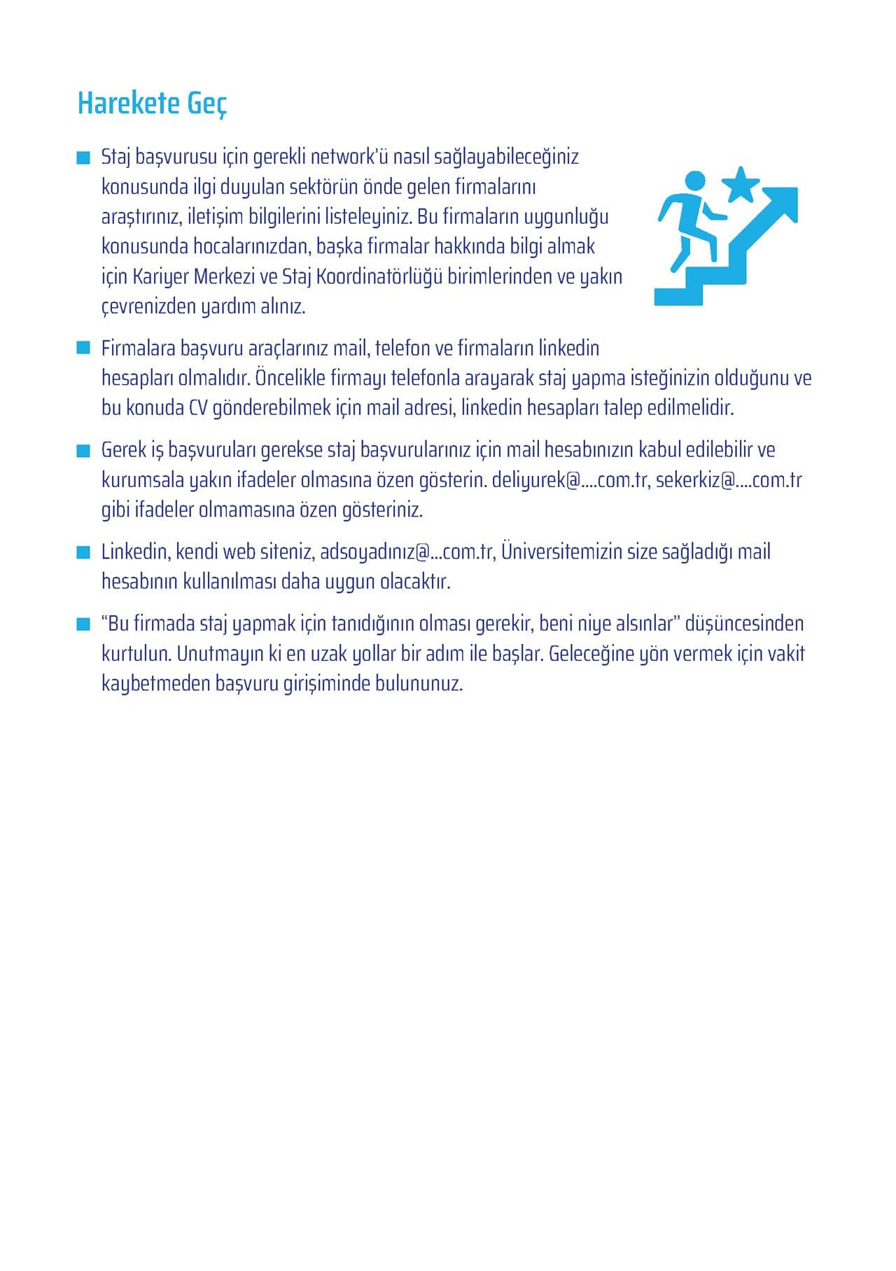 Harekete Geç - Staj