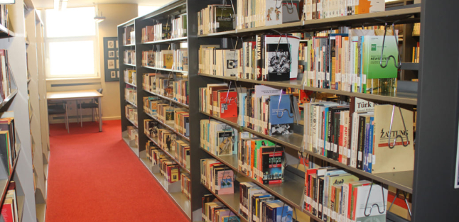Kütüphane Raflar