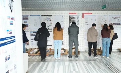 Mimarlık Bölümü Öğrenci Projeleri Sergisi Ziyaretçilerini Bekliyor