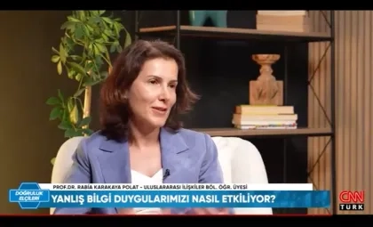 Prof. Dr. Rabia Karakaya Polat CNN Türk'te Dezenformasyonun Duygular Üzerindeki Etkilerini Anlattı