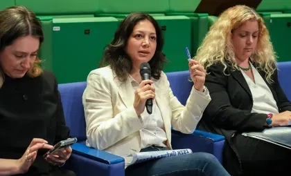 Işık Üniversitesi IŞIK'lı Girişimci Fikirler Yarışması açış konuşması gerçekleştiren konuşmacı