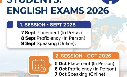 DATES FOR EXAMS
