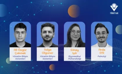 Öğrencilerimizin Projesine TÜBİTAK 2209-A Desteği