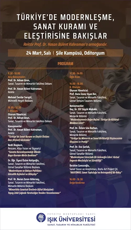Türkiye'de Modernleşme, Sanat Kuramına ve Eleştirisine Bakışlar Sempozyumu